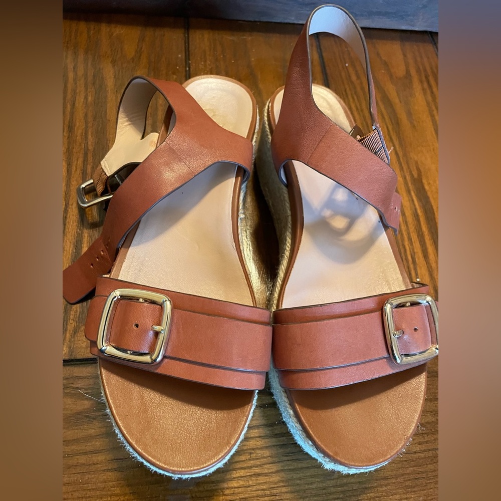 27 EDIT Naturalizer Platform Sandals size 8